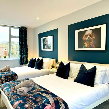 Amazing Large 3 Bedroom Apartment - Sleeps 8! Bournemouth Exteriör bild